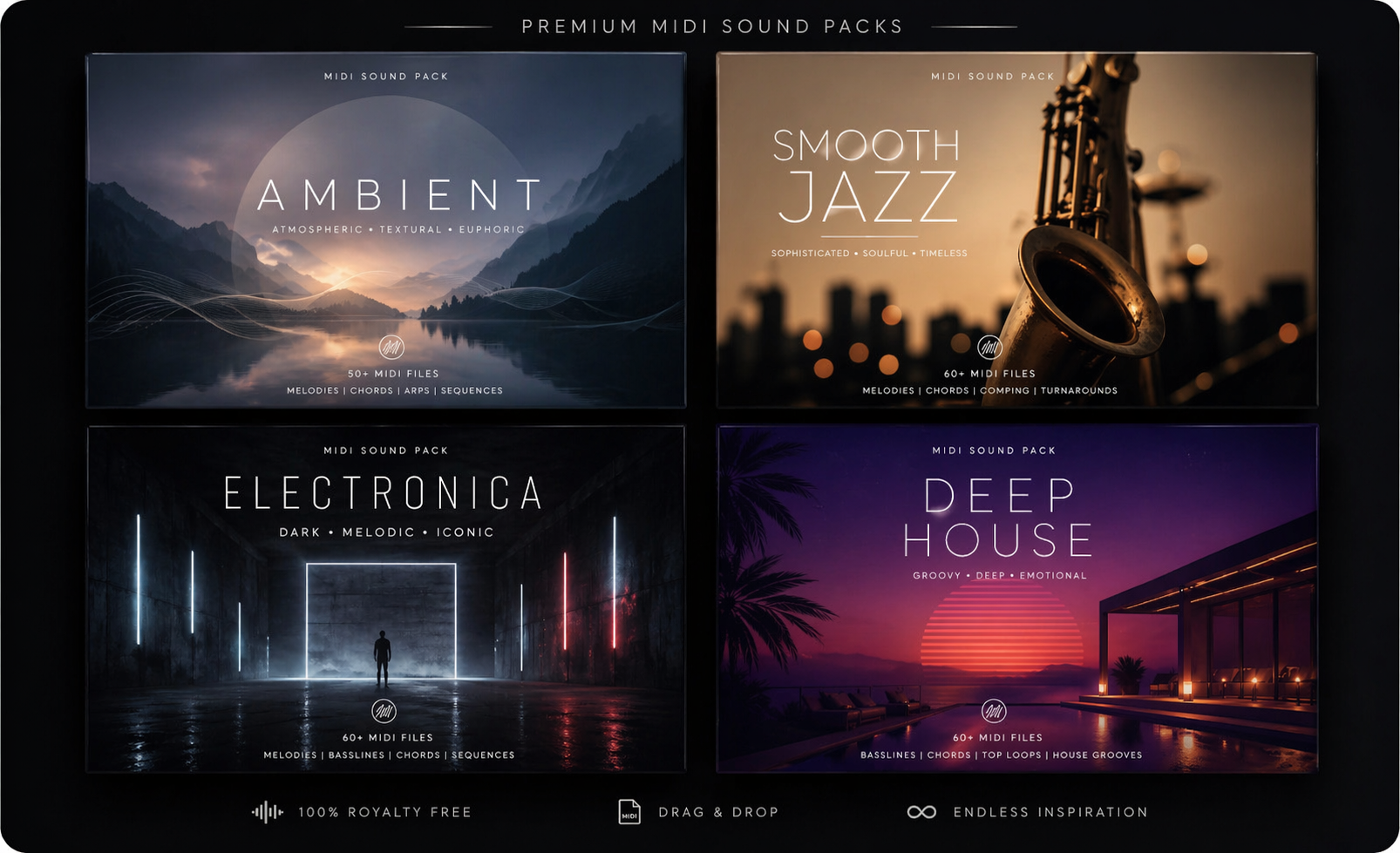 Bundle — 4 Genre Packs